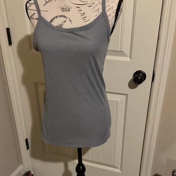 No Boundaries Tops - No Boundaries Women's Gray Camisole